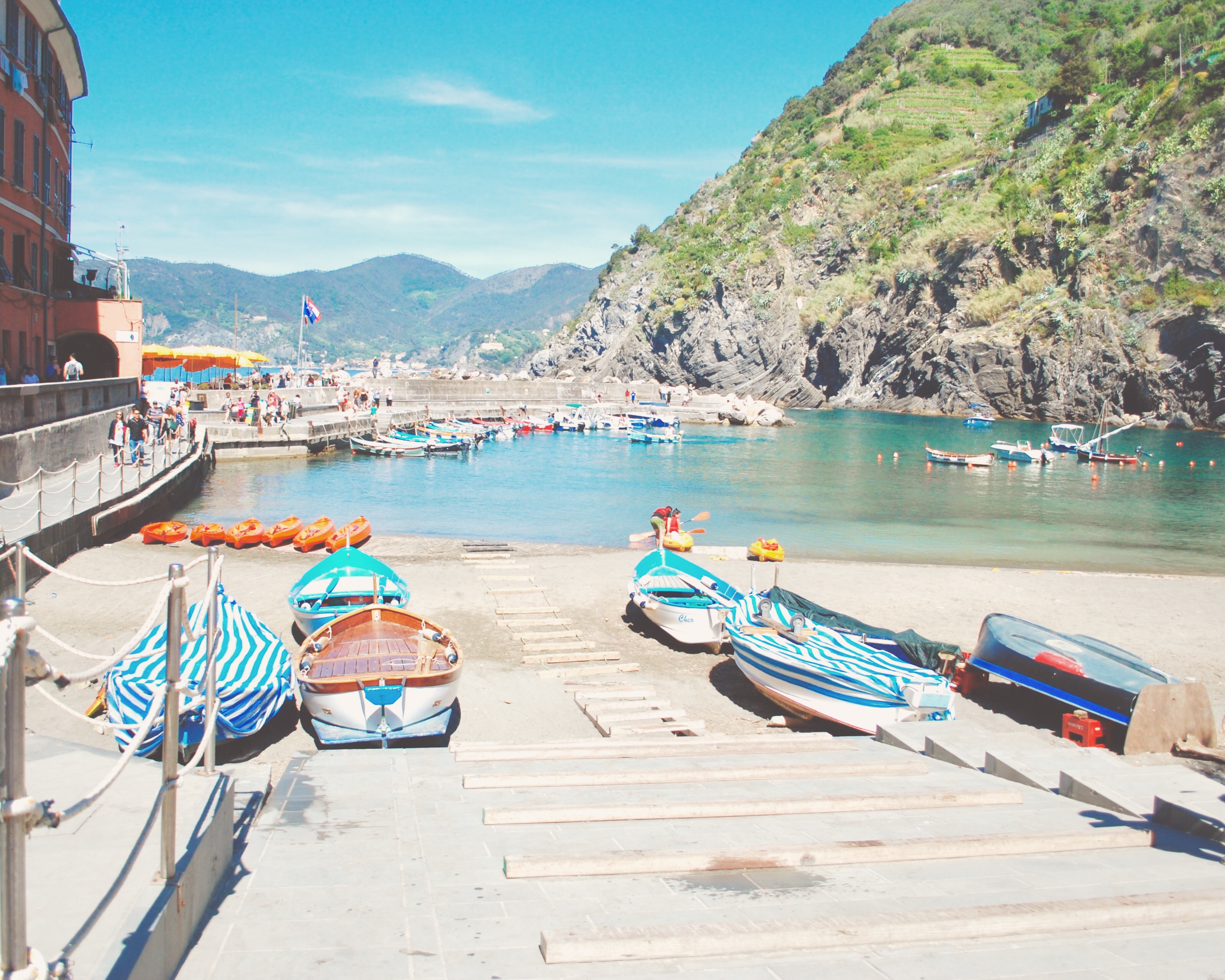 Vernazza Boats