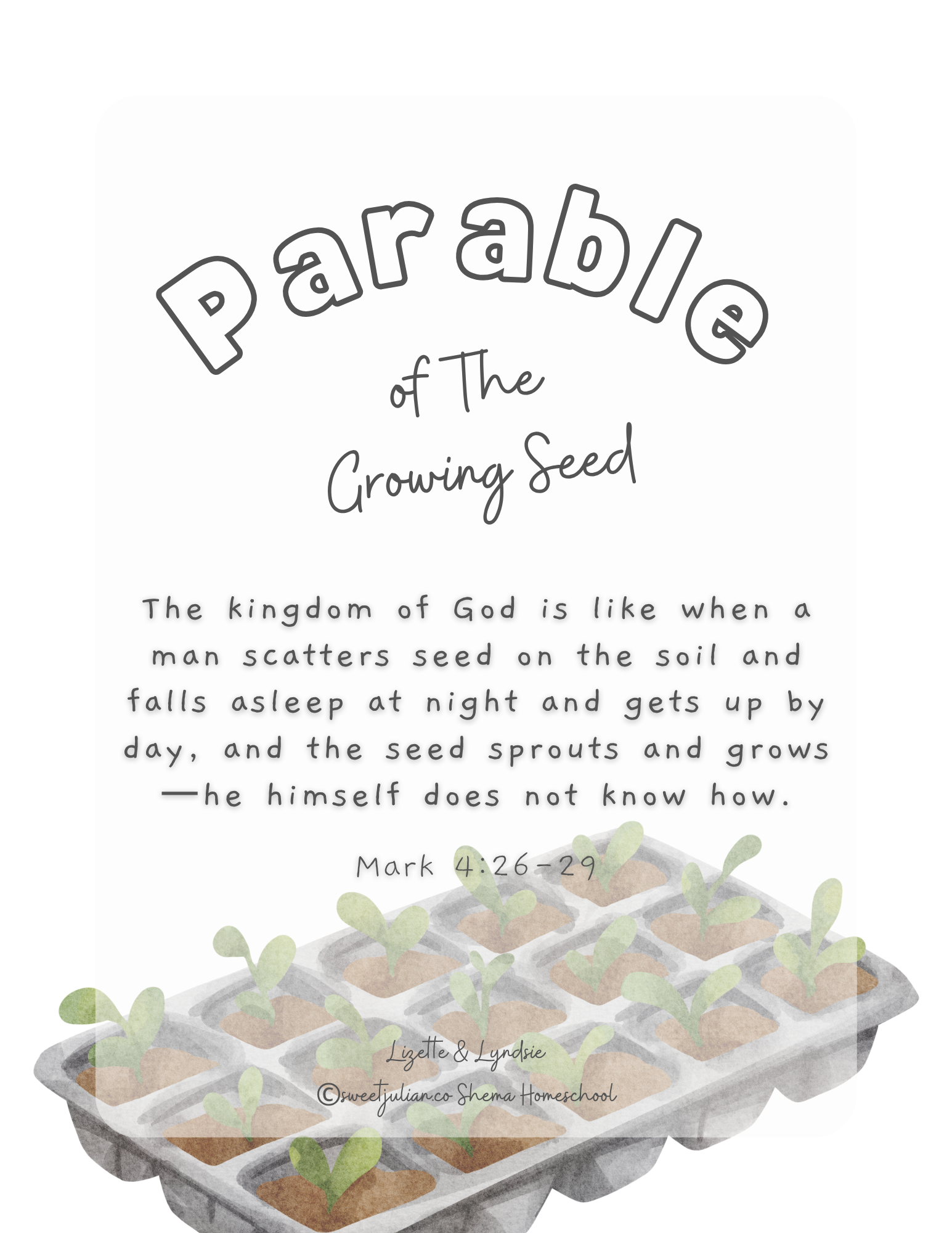 Parable of the Growing Seed 🌱