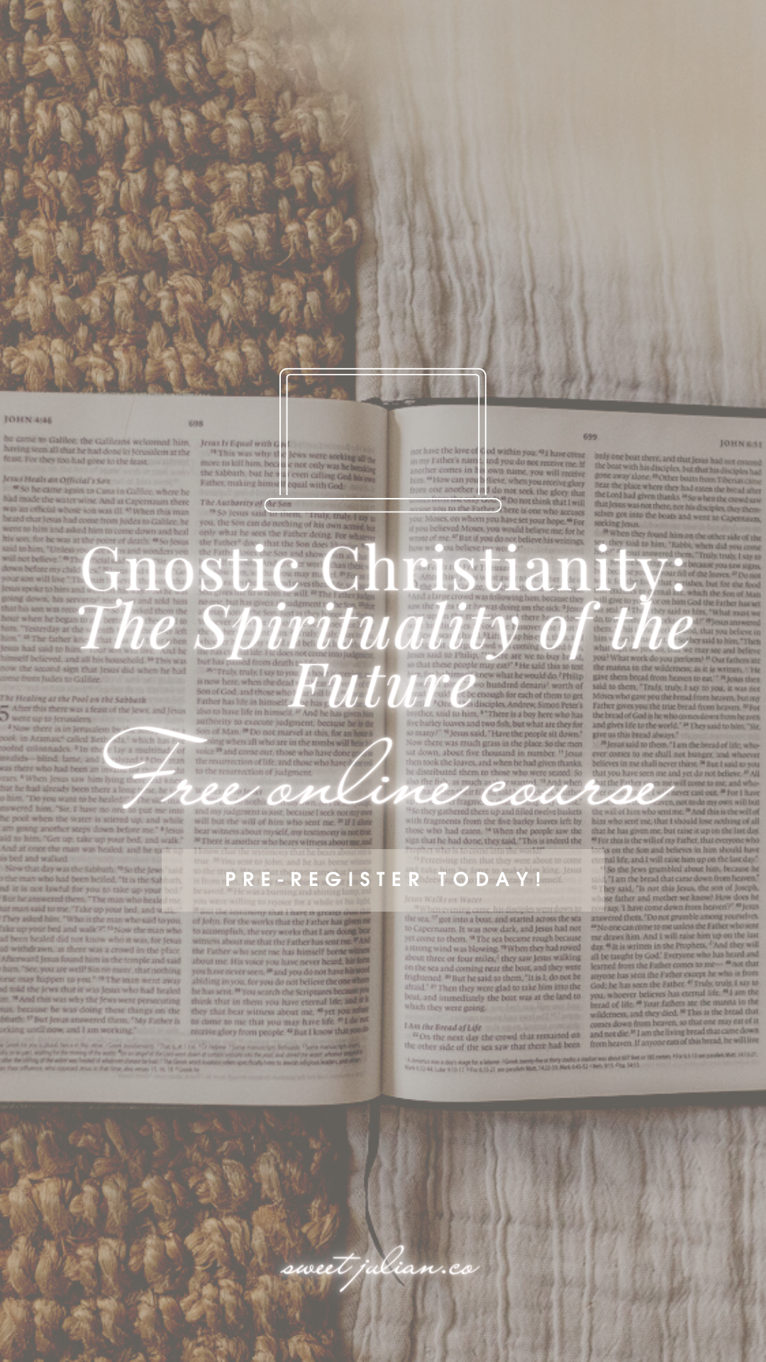 FREE Course on the Dangers of Gnosticism