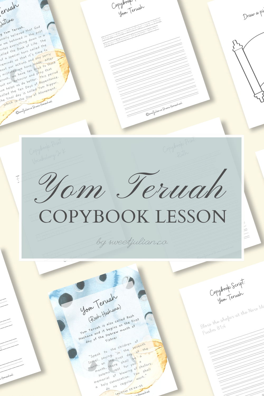 Yom Teruah Copybook Lesson